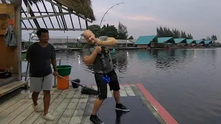 Dad and Son Catches Thailands Mekong Giant Catfish