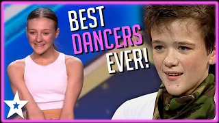 TOP FIVE BEST Kid Dance Auditions OF ALL TIME on Britain's Got Talent!