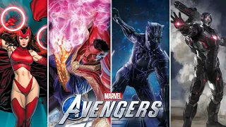 15 NEW HEROES LEAKED FOR MARVEL'S AVENGERS! - Post Launch Content Datamined - Marvel's Avengers