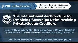 Resolving Sovereign Debt Involving Private-Sector Creditors