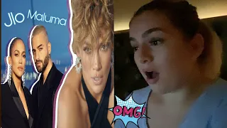 Jennifer Lopez & Maluma - Pa 'Ti + Lonely ( Official Video) REACTION !!!!