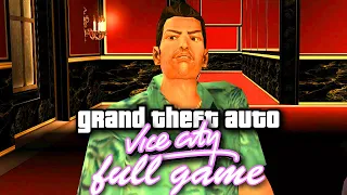 GTA VICE CITY REMASTERED Gameplay Walkthrough FULL GAME ALL MISSIONS No Commentary (PC 60FPS)