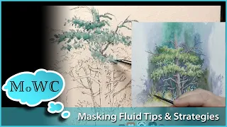 Do You Know These Masking Fluid Pro Tips and Strategies for Watercolor?