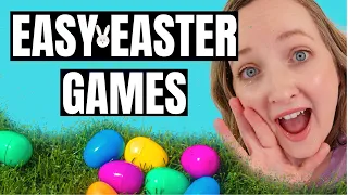 3 EASY FUN Easter Party Games for Kids