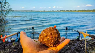 Фідерна рибалка на КАРАСЯ та КОРОПА, Флет та кормушка на попапах, Рибалка на ЛІМАНІ