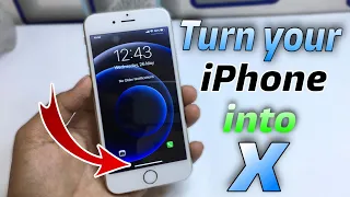 How To Get iPhone X Features on ANY iPhone || How To Turn Your iPhone 6S/6 Into an iPhone X