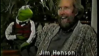 Jim Henson on Entertainment Tonight to promote A Muppet Family Christmas (1987)