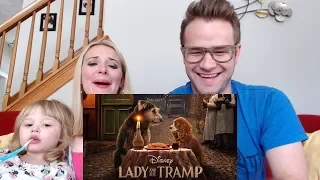 Lady and the Tramp [Official Trailer Reaction]
