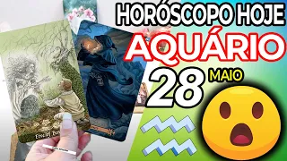 TE ESPIA SEM PARAR 🔎👀 EU TE DIGO QUEM É 🔮 Aquário ♒ 28 Maio 2024 | Horoscopo do dia de hoje ♒ Tarot