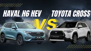 Haval H6 HEV VS Toyota Corolla Cross | Comparison | RCH Vlog