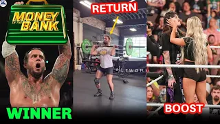 OMG CM Punk MITB Winner 2024, Morgan & Dom Angle Boost Views, Seth Spotted in GYM,JEY Uso Winner Fav