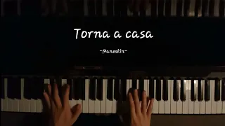 Torna a casa - Maneskin #piano #cover #maneskin