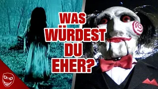 Die 10 GRUSELIGSTEN "Was würdest du eher" Fragen! Mit Abstimmung!