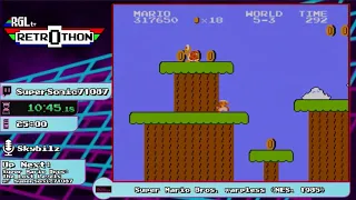 Retrothon [211] - Super Mario Bros. warpless (NES - 1985) by SuperSonic71087