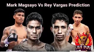 Rey Vargas vs Mark Magsayo FIGHT PREDICTION | Adrien Broner vs Omar Figueroa Aug 20th #TWT