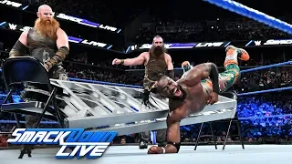 New Day vs. Bludgeon Brothers - SmackDown Tag Team Title No DQ Match: SmackDown LIVE, Aug. 21, 2018