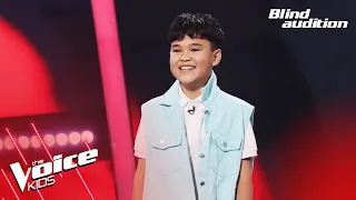 Temuujin.U - "You Are The Reason" - Blind Audition - The Voice Kids Mongolia 2024