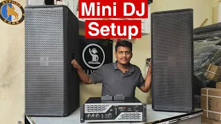 Mini Dj setup For Home Party, School,Price-37000