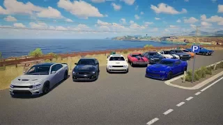 Forza Horizon 3 | ~1000HP RWD Street Car Meet - Cruise, Skids, HWY Rolls, Airstrip Digs, & More!