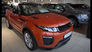 Range Rover Evoque HSE Convertible. The last convertible classic Evoque now checked as used