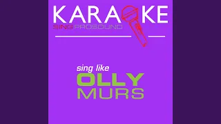 Dear Darlin' (In the Style of Olly Murs) (Karaoke Instrumental Version)