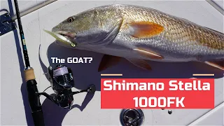 Best Inshore Reel Ever? Unboxing the 2022 Shimano Stella 1000FK - Test Run - Finessing A Bull Red