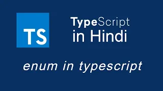 Typescript tutorial for beginners in Hindi #11 Enum in TypeScript