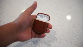 Budget AirPods Leather Case: $20