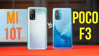 Лучший Смартфон до $400 🔥 Xiaomi Mi 10T vs Poco F3