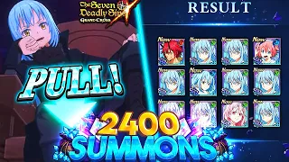 3000 GEMS?! SLIME COLLAB 6/6 SUMMONS + LIVE SHOWCASE! | Seven Deadly Sins: Grand Cross