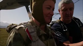 Фильм «Как я стала парашютисткой». Захран Ольга Николаевна и её юнармейцы - парашютисты