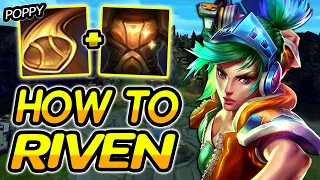 HOW TO MASTER & PLAY RIVEN TO PERFECTION! (Challenger Riven Guide) - League of Legends