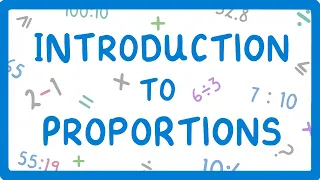 What are Proportions? How to Convert Between Fractions, Decimals and Percentages (Proportions 1) #13