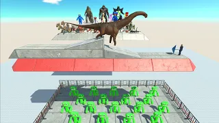 Who Will Fall Into Jumbo Josh - Animal Revolt Battle Simulator