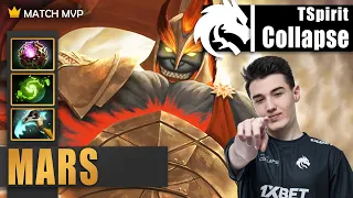 Mars Offlane | TSpirit.Collapse | THIS IS HOW HE CARRIED FROM OFFLANE | 7.34c Gameplay Highlights