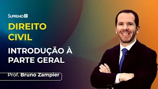 INTRODUÇÃO À PARTE GERAL | Prof. Bruno Zampier