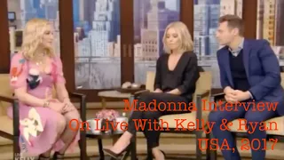 Madonna - Live With Kelly & Ryan Interview in Full, December 2017.
