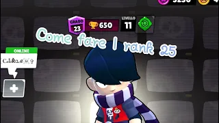 *TIPS* PER COME FARE I RANK 25! Brawl Stars ita #7