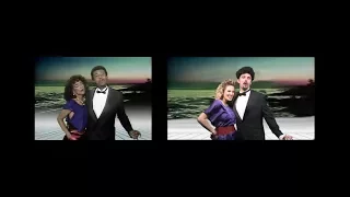 Side-by-Side Comparison of Dennis Edwards' "Don't Look Any Further" (Original vs Parody)