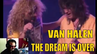VAN HALEN LIVE 🔥 The Dream Is Over 🔥 ISOLATED 🔥 Reaction