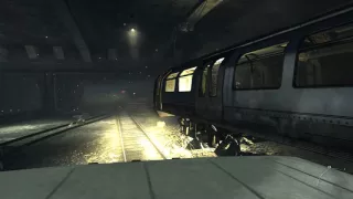 CoD MW3 Train Crash Scene