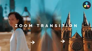 Smooth ZOOM Transition - DaVinci Resolve Beginner Tutorial