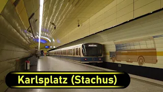 U-Bahn Station Karlsplatz (Stachus) - Munich 🇩🇪 - Walkthrough 🚶