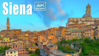 🇮🇹 Siena: The Heart and Soul of Tuscany - walking tour April 4K HDR 60FPS Italy