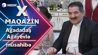 X Maqazin  -  Ağadadaş  Ağayev ilk dəfə xanımı ilə ( Meral Konrat, Neşe Aksoy)  14.03.2020