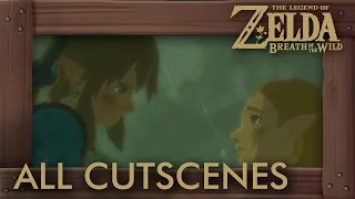 Zelda Breath of the Wild - All Cutscenes The Movie HD