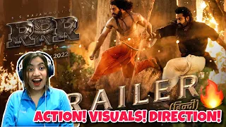 RRR Trailer (Hindi) - NTR, Ram Charan, A Devgn, Alia | SS Rajamouli | Next Blockbuster Reaction