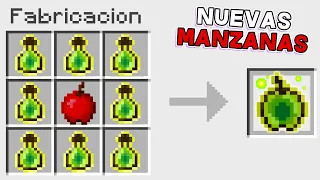 MINECRAFT pero PUEDES CREAR MANZANAS DE CUALQUIER BLOQUE 😨 😎 | SRGATO CREA MANZANAS IMPOSIBLES!