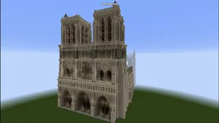 Notre dame cathedral minecraft