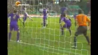 Calcio 2009 : J10 : Sienne - Fiorentina : 1-0